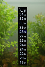 LCD Thermometer Digital Aquarium Klebe-Thermo...