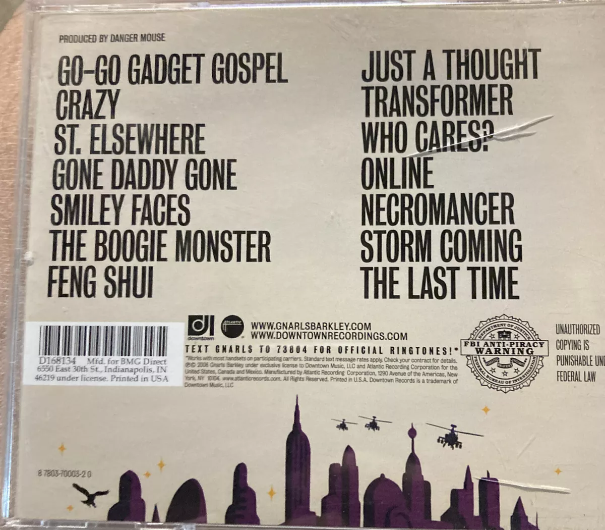 Gnarls Barkley – Go-Go Gadget Gospel Lyrics