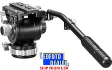 Leofoto BV-20K Knob Clamp Pro Fluid Video Head with Arca Plate