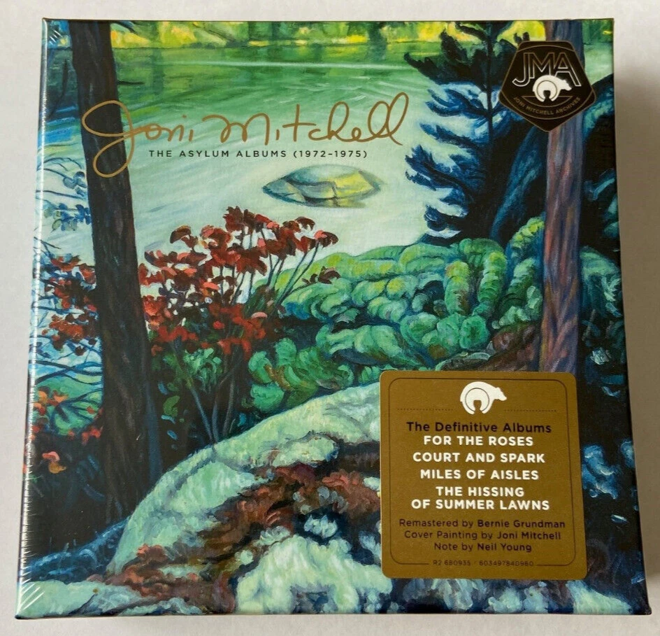 Joni Mitchell - The Asylum Albums 1972-1975 - 4CD BOXSET - BRAND NEW SEALED - Image 2 of 3