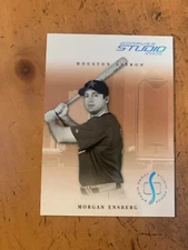 2005 Donruss Studio Proofs (Ser #'d/100) - #136 Morgan Ensberg