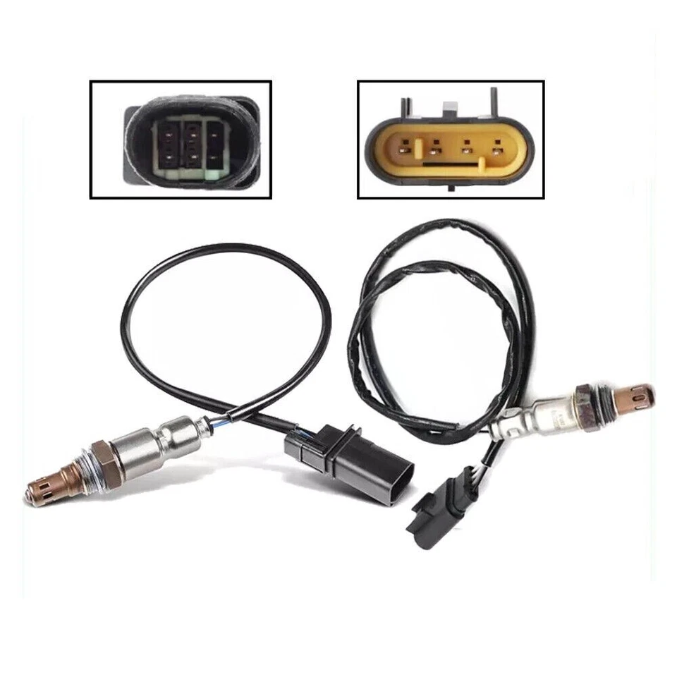 Para 2012 2013 2014 2015 2016 2017 Fiat 500 1,4 L L4 2 piezas sensor de oxígeno O2 arriba+abajo Foto 3 de 4