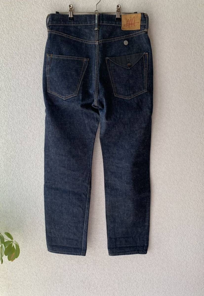 KATO' AAA VINTAGE STRAIGHT FIT 5POCKET DENIM PANTS ONE WASH