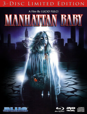 Manhattan Baby Blu-Ray + DVD + CD 3-Disc Limited Edition 1982 RARE OOP