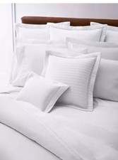 Ralph Lauren European Euro Sham REED 26 x 26 Deco White  145 Quilted - NIP