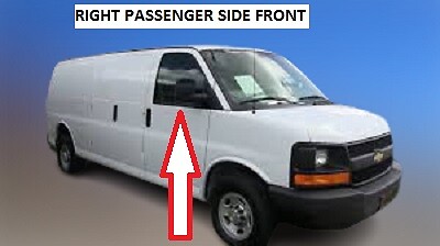 15076864 96 to 18 Express Savana 1500 2500 Front Right Passenger