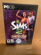 The Sims 2 Nightlife PC Game Expansion Pack 2005 Complete
