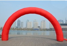 26.2ft Wide Inflatable Arch Outdoor Business Sign Advertising 10.5ft NO Blower