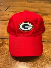 Green Bay Packers Reebok Hat Cap Red Strap Back Mens American Family Insurance
