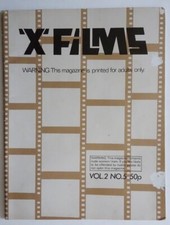 Películas raras X 1971 años 70 películas para adultos Reino Unido revista explotación cine para adultos X películas