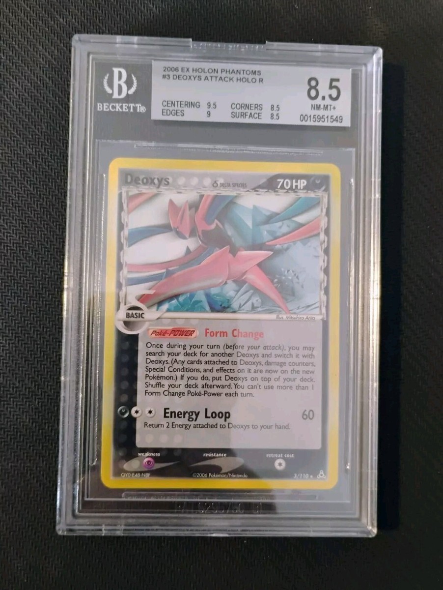 PSA10 デオキシス デルタ種 1ed 超希少 HOLON PHANTOMS PSA10 Deoxys Delta Species Holon Phantom 1st ED Pokemon Card