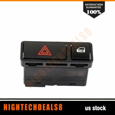 Power High Performance Hazard Warning Door Lock Switch for 2001-2005 BMW 325Ci