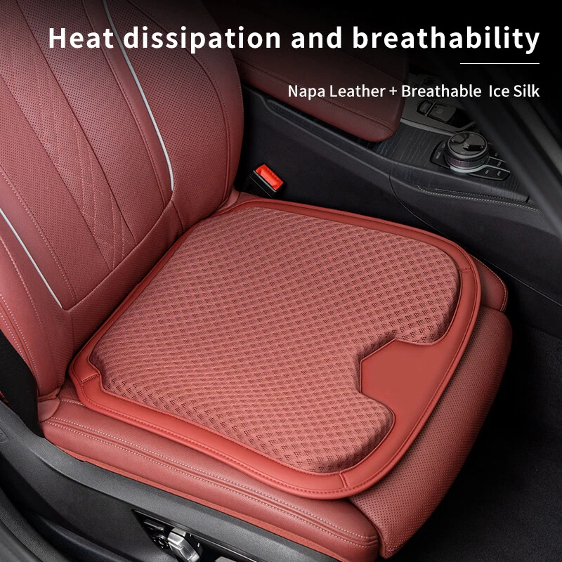 Car Seat Ice Silk Seat Cover Cushion For Ford Ventilation and Breathable NEW - Imagem 3 de 4