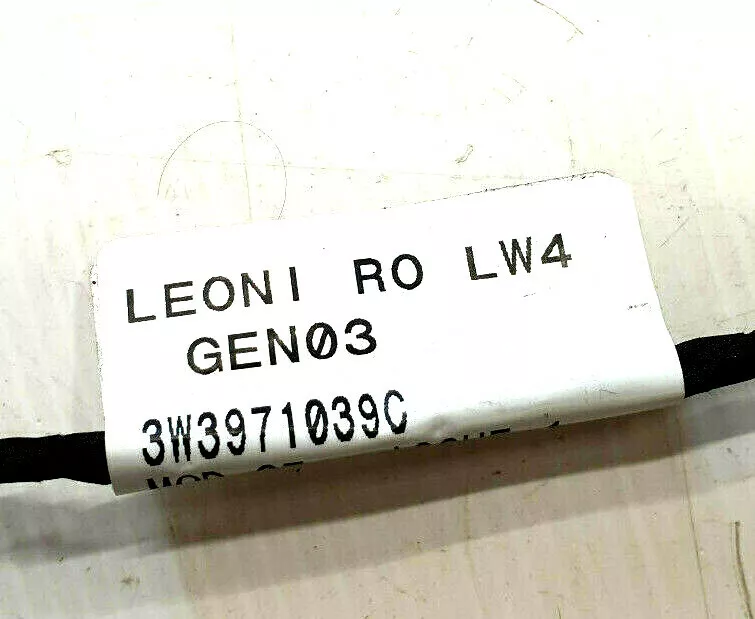 Genuine Bentley Continental GT/GTC Front Bumper Wiring Harness 