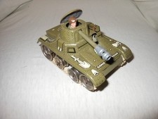 Gama Tank Panzer Blechspielzeug mit Uhrwerk Made in Western Germany D.R.G.M. 120