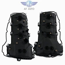 Pair Engine Valve Cover Left&Right for Ford Explorer F-150 Taurus 3.5L 3.7L DOHC