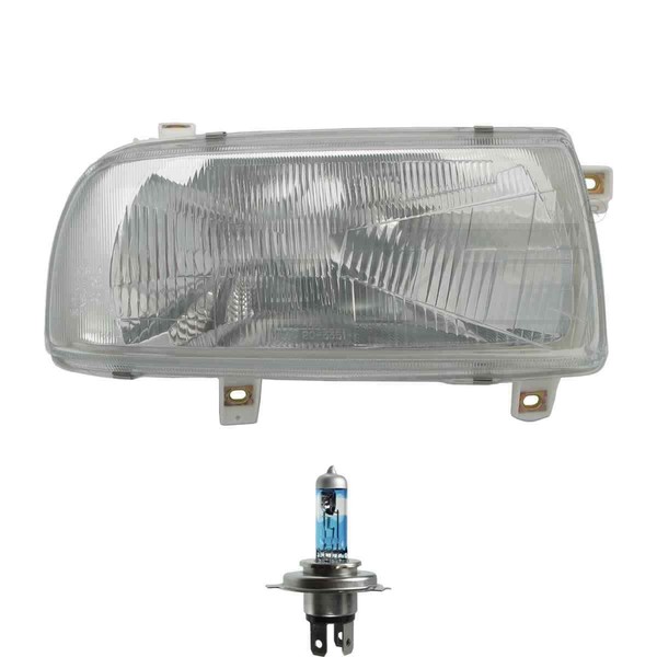 Scheinwerfer Frontscheinwerfer Links H4 FüR VW Vento 1H2 Inkl. Osram Lampen-image