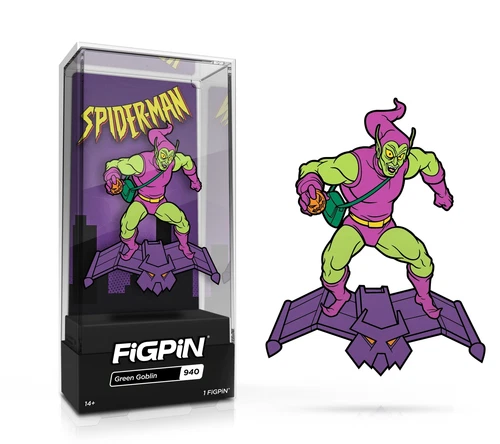 FiGPiN Classic Spider-Man the Animated Series: Green Goblin #940 - LE1000 (Ralph