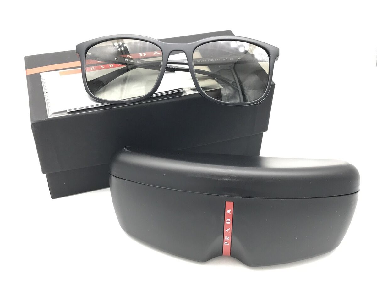 PRADA SPS 01T DG0-0A7 Men's Matte Black Square Sunglasses 56 PRADA SPS 01T DG0-0A7 Men's Matte Black Square Sunglasses 56