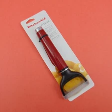 KitchenAid Vegetable Fruit Y Peeler Blade Cover Included Red KE145OHERA