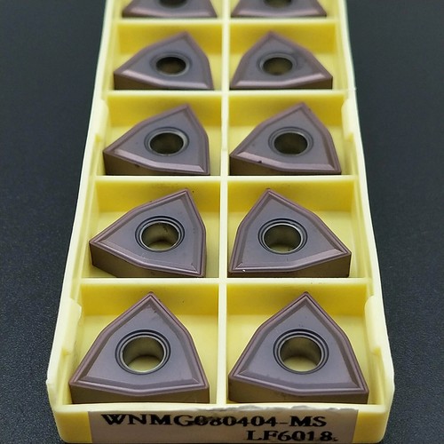 10 piezas WNMG080404-MS WNMG080408-MS insertos de carburo herramientas de torneado hoja cortadora - Imagen 4 de 5
