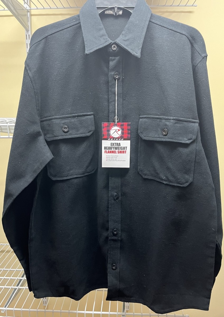 Rothco Heavy Weight Flannel Shirt Size Extra Heavyweight Sherpa