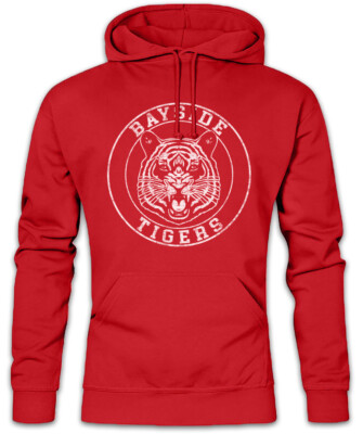 Bayside Tigers Fighting Hoodie Kapuzenpullover Saved by the Team Logo Sign Bell