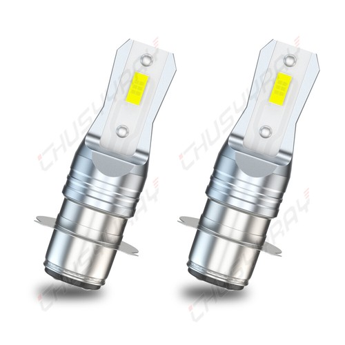 FOR Honda Rincon 650 680 2003-2015 2X H6 LED Headlight Light Bulbs 6000K - Picture 3 of 12