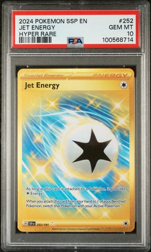 Jet Energy graded PSA 10 for sale on eBay