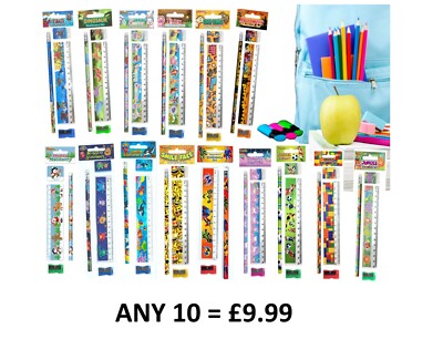 PARTYTÜTENFÜLLER - Kinder 4-teiliges Schreibwaren Schulset - Lucky Dip Belohnung Geschenk