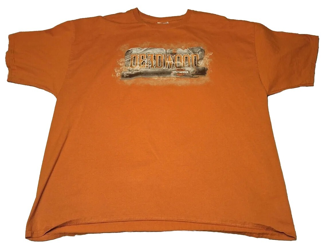 HarleyDavidson Deadwood South Dakota Tshirt Sz 3 XL Preowned eBay
