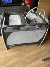 Joie Excursion Travel Cot With Bouncer & Changer