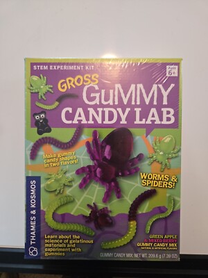 Gross Gummy Candy Lab STEM Experiment Kit - BRAND NEW SEALED - Made In U.S.A.