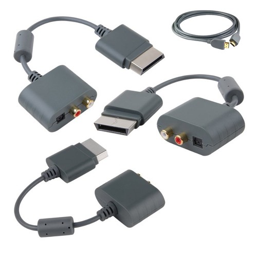 Convertidor de audio óptico digital + cable 2M para Microsoft Xbox 360 8800216252451 | eBay