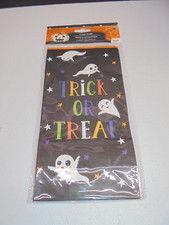 Halloween Treat Paper Bags Ghost Theme 8 pack Party Trick or Treat