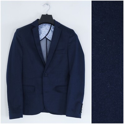 Italienischer Herren Blazer 36R UK Größe TOKUNO SHIMA halb gefüttert Sport Mantel Sommer Jacke