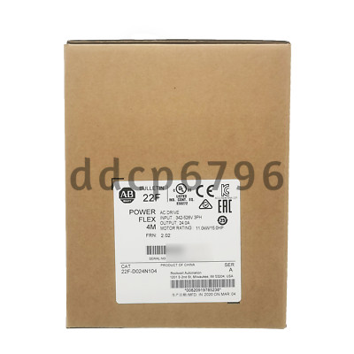New 22F-D024N104 PowerFlex 4M- 11 kW (15 HP) AC Drive Allen Bradley-UPS Shipping