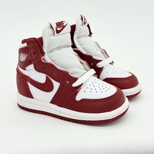 Air Jordan 1 Retro High OG Artisanal Team Red GS Youth shoes FD1437-160 4C NEW