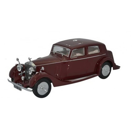 Oxford Diecast 1:43 Rolls Royce 25/30 Thrupp & Maberly Borgogna - 43R25001 - Foto 1 di 1