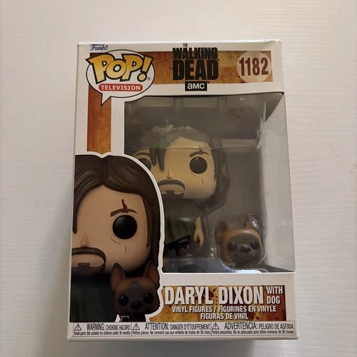 Funko Pop! Vinyl: The Walking Dead - Daryl Dixon with Dog #1182