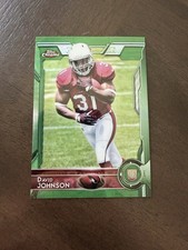 2015 Topps Chrome - Rookies David Johnson #177 Green Refractor (RC)