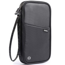 RFID Travel Passport Wallet, Family Passport Holder, Trip Document Organizer ...