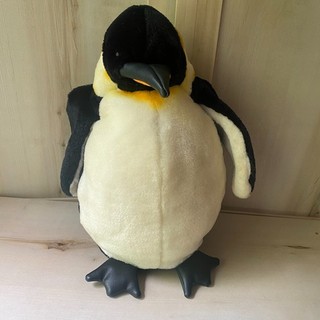 Folkmanis Folktails Stuffed Emperor Penguin Plush Hand Puppet 14" x 10" chubby