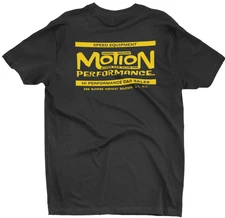 Motion Performance SuperCar Club Baldwin New York Mens T shirt Chevy Camaro Nova