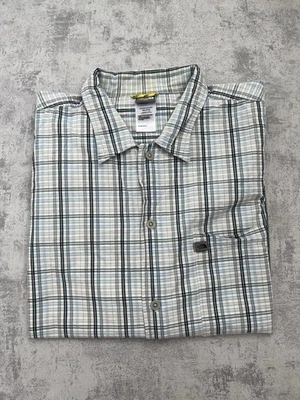 The North Face Hemd hellblau schwarz weiß | Herren XL - Bild 1 von 4