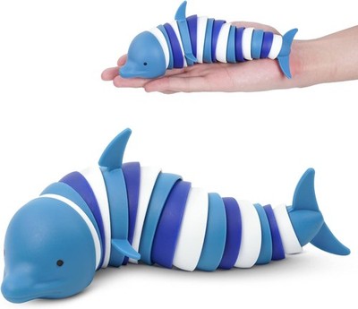OSDUE Fidgets Slug Spielzeug, 3D Fidget Slugs Toys, Sensorisches Spielzeug