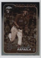 2024 Topps Chrome Sepia Refractor Ceddanne Rafaela #118 0ww3