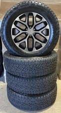 Chevy Silverado 20 Black Machine Snowflake New Wheels Goodyear At Takeoff Tires