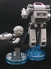 Lego Cyborg Minifigure DC Dimensions 71210 76028 sh0155 Complete Build W Tag