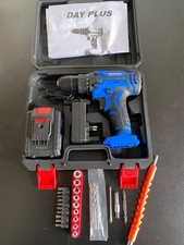 21v Battery Powered Drill with Accessory Pack